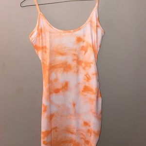 Tie Dye Bodycon Dress